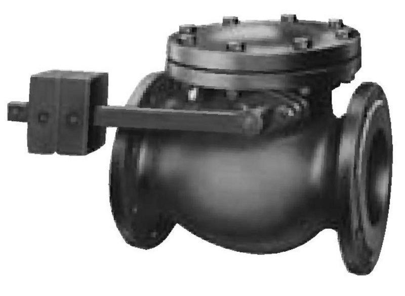 Обратный клапан с противовесом DIN 350-800